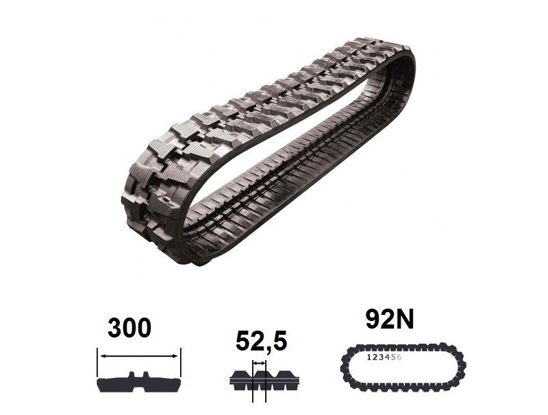 Tracks - 300x52.5x92N (Narrow Guide)