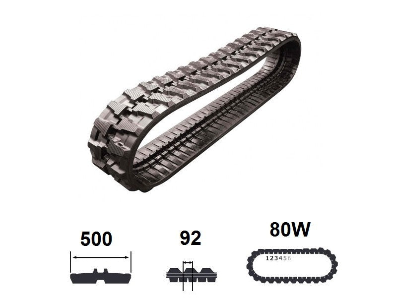 Binari - 500x92x80W (Guida larga)