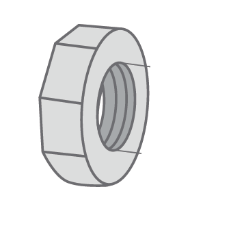 Nut - D2520D