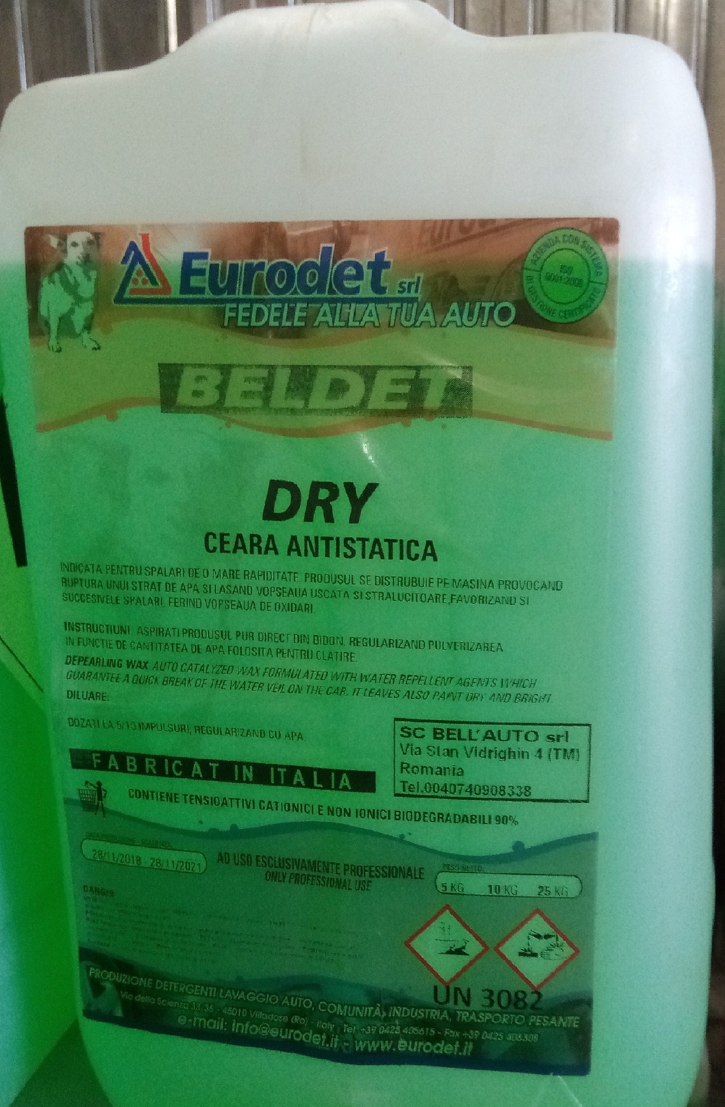 Dry Wax - 25 kg