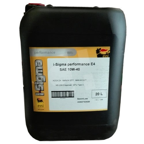 ENI i-Sigma Performance E4 10W40 - 20 L