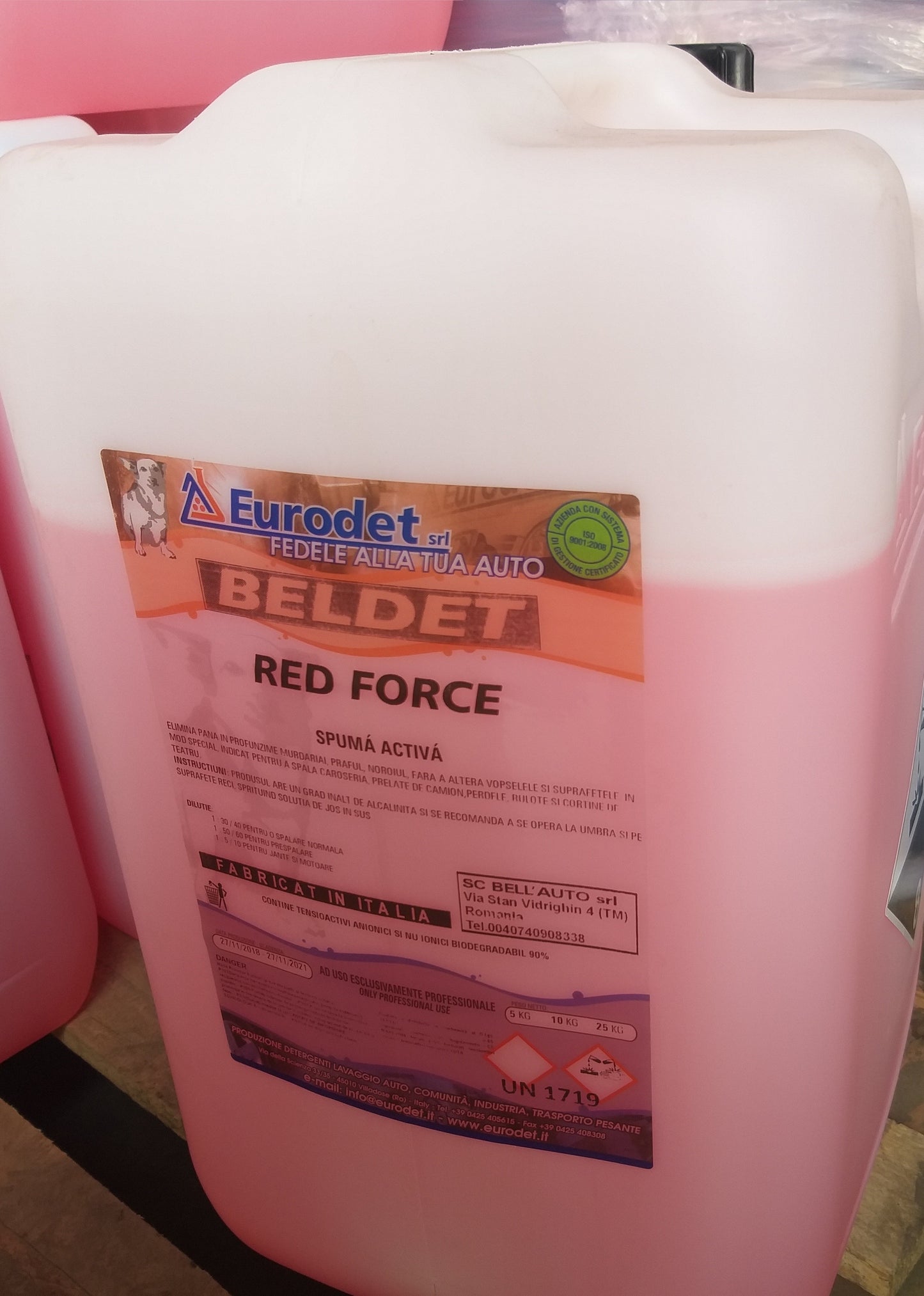 Red Force Detergent - 25kg