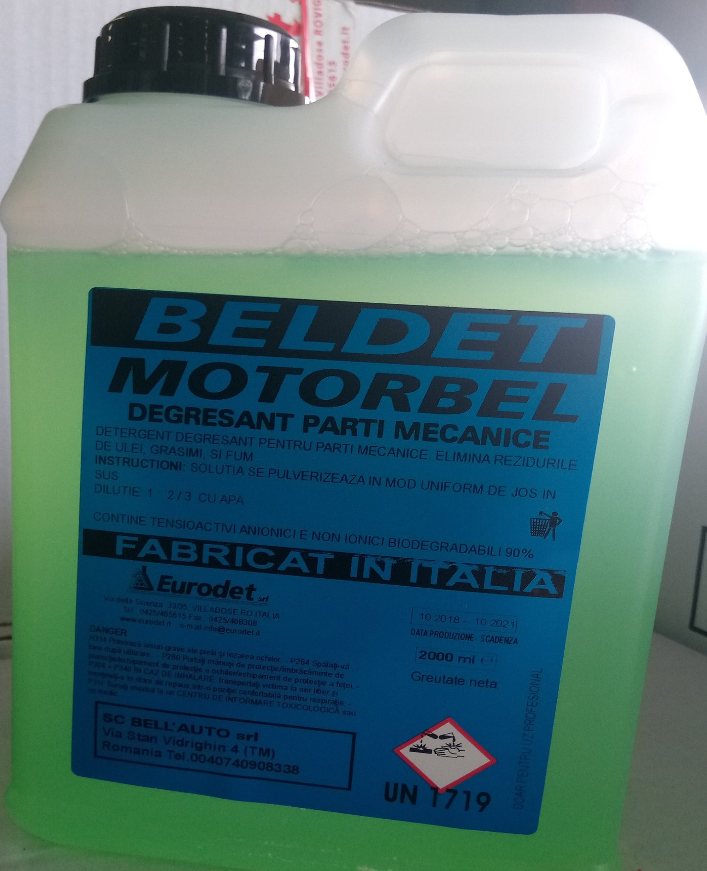 Sgrassatore Motorbel - 2 kg