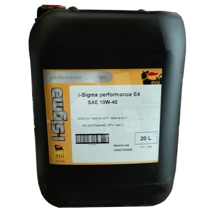 ENI i-Sigma Performance E4 10W40 - 20 L